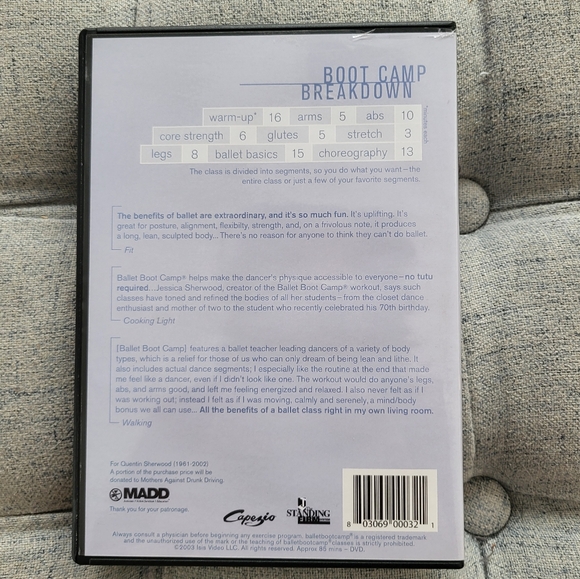 3 Fitness DVD Bundle, The Firm, Ballet Bootcamp, NYC Ballet Workout - Picture 3 of 7